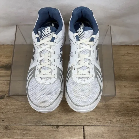 NEW BALANCE 496 V3 Comfort Ride Womens 8 D White Running Shoe Sneaker WW496WB3