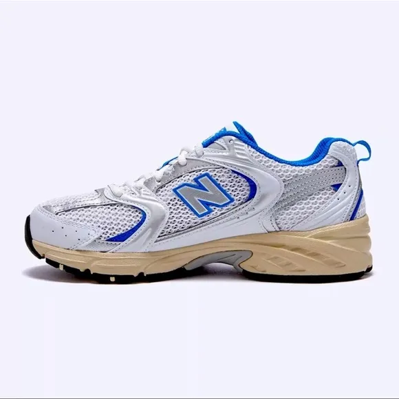 New Balance 530 Dad Sneakers Shoes White Blue Oasis | Men’s 10.5 / Women’s 12