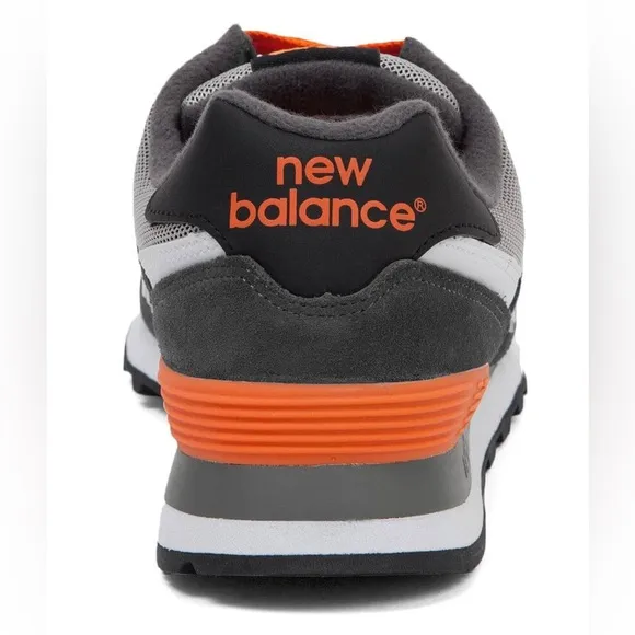 New Balance 574 Back Pack Low-top Gray/Orange Shoe/Sneaker | NEW/NEW in BOX!🧡🩶
