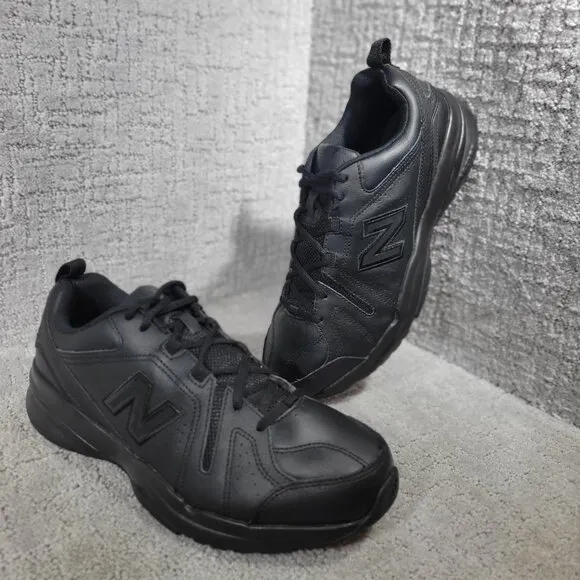 New Balance 608 Men's Size 10.5 4E Black Slip Resistant Walking Shoes MX608AB5