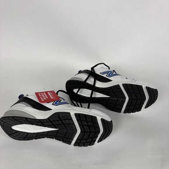 New Balance 608 White Leather Walking Shoes Men's Size 6.5