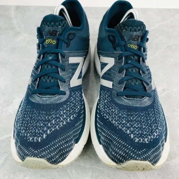 New Balance 860v10 Mens Size‎ 11.5 Shoes Blue Running Comfort Sneakers M860A10