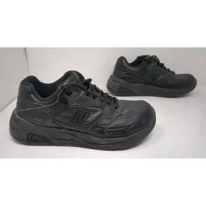 New Balance 926 Men's Size 7 2E Wide Black Leather Walking Shoes MW926BK‎