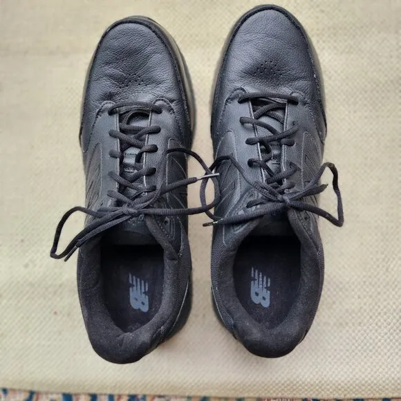 New Balance 928v3 Walking Shoes Mens 14 2E Black Leather Rollbar MW928v3 Sneaker