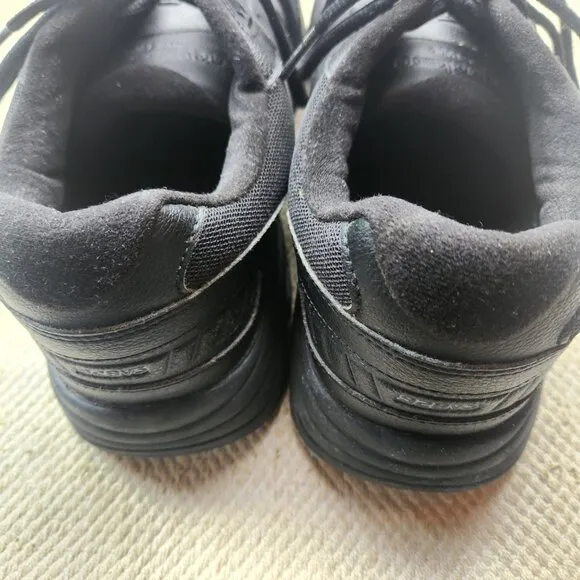 New Balance 928v3 Walking Shoes Mens 14 2E Black Leather Rollbar MW928v3 Sneaker
