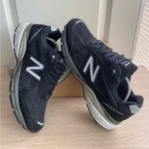 New Balance 990 Made in USA Black Sneakers- Men 8