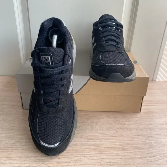 New Balance 990 Made in USA Black Sneakers- Men 8