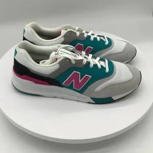 New Balance  997H  mens  Teal and Pink Sneakers size 9.5 US