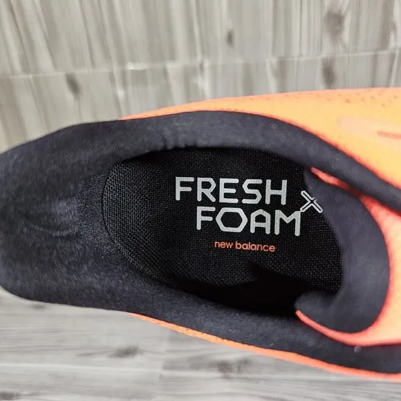 New Balance Fresh Foam X Tempov2Running Shoes-Orange/White - Men's Size 10.5 NEW