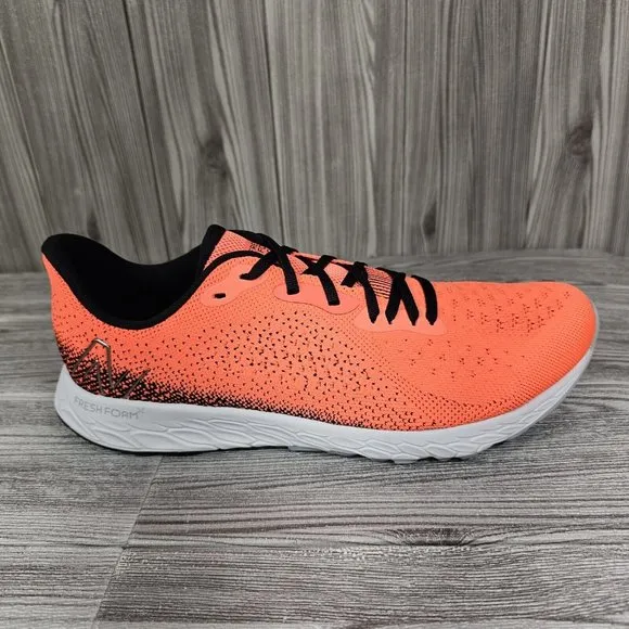 New Balance Fresh Foam X Tempov2Running Shoes-Orange/White - Men's Size 10.5 NEW