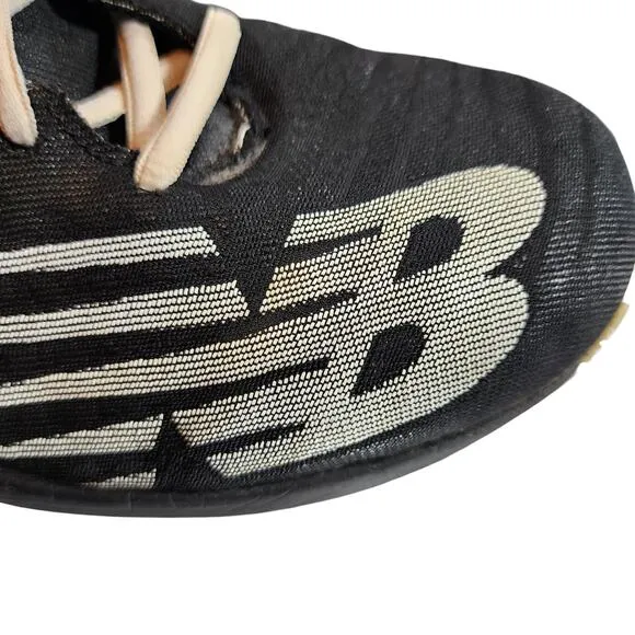 New Balance Fuel Cell 4040 V6 sz 9.5 Mens Baseball Cleats Shoes Black White Lace
