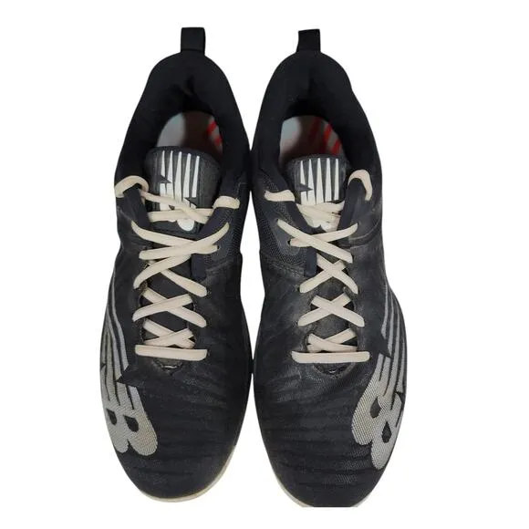 New Balance Fuel Cell 4040 V6 sz 9.5 Mens Baseball Cleats Shoes Black White Lace