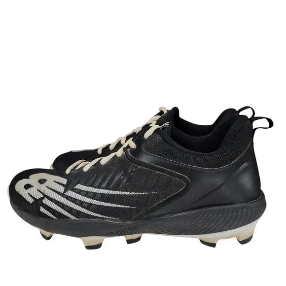 New Balance Fuel Cell 4040 V6 sz 9.5 Mens Baseball Cleats Shoes Black White Lace