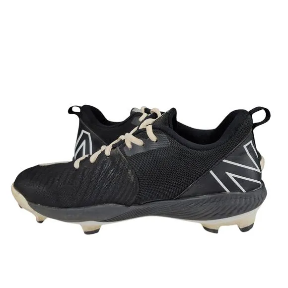 New Balance Fuel Cell 4040 V6 sz 9.5 Mens Baseball Cleats Shoes Black White Lace