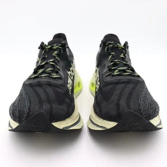 New Balance FuelCell SuperComp Trainer V2 Mens Sz 13D Black Green Shoes MRCXBK3