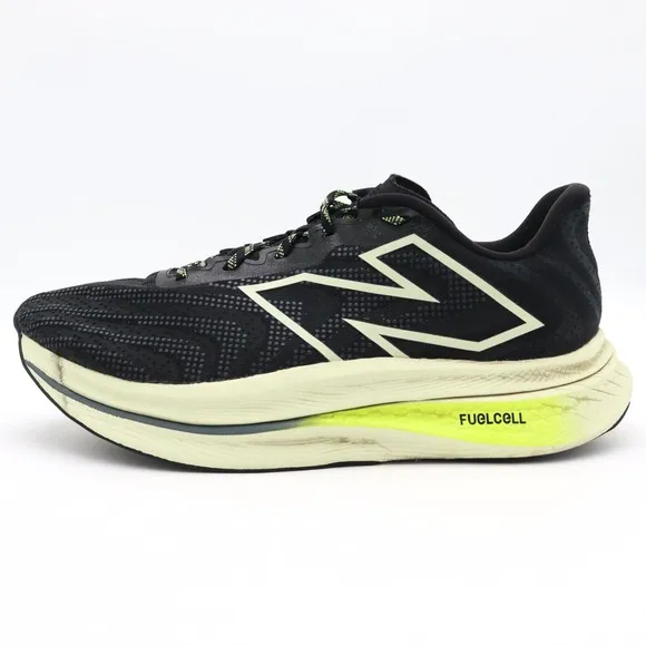 New Balance FuelCell SuperComp Trainer V2 Mens Sz 13D Black Green Shoes MRCXBK3