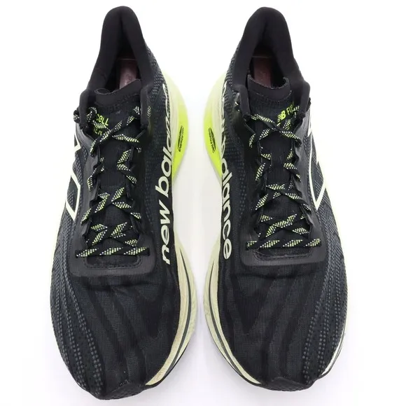 New Balance FuelCell SuperComp Trainer V2 Mens Sz 13D Black Green Shoes MRCXBK3