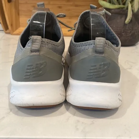 New Balance Lazer Grey/White Men's Shoes walking running sz 11.5