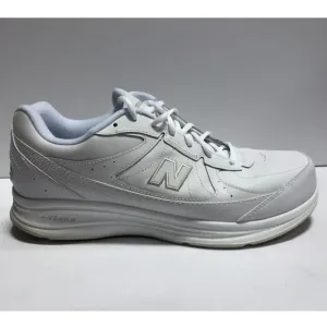 New Balance Men’s 577V1 White Walking Shoes, Size 10.5 Wide