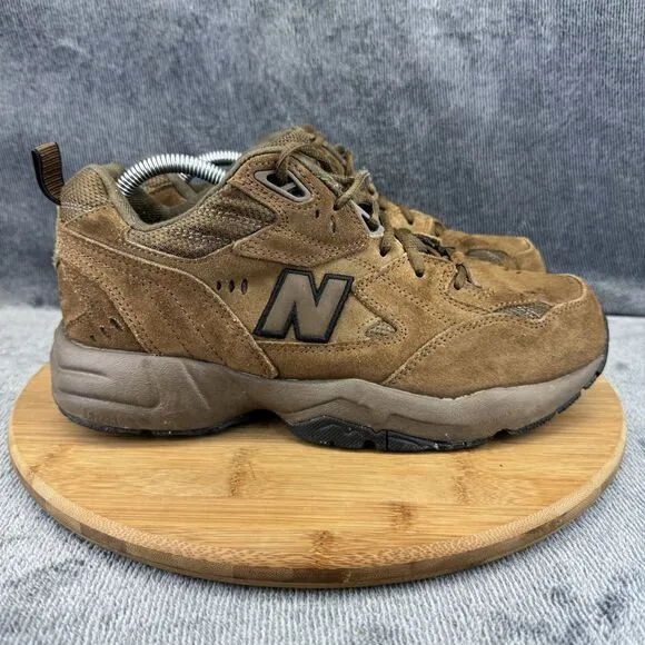 New Balance Mens 608 Size 9 4E Shoes Brown Suede Hiking Outdoor Casual Sneakers