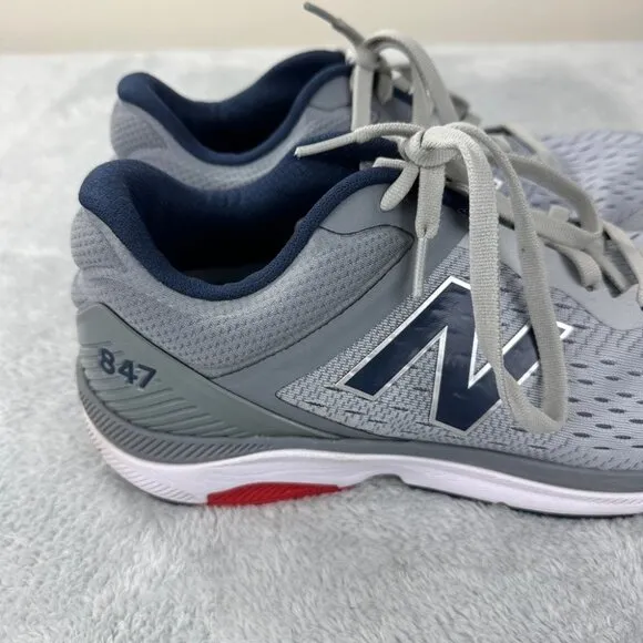 New Balance Men's 847v4 Size 11.5 US/11 UK/45.5 EU MW847LG4 Silver Walking Shoes