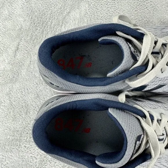 New Balance Men's 847v4 Size 11.5 US/11 UK/45.5 EU MW847LG4 Silver Walking Shoes