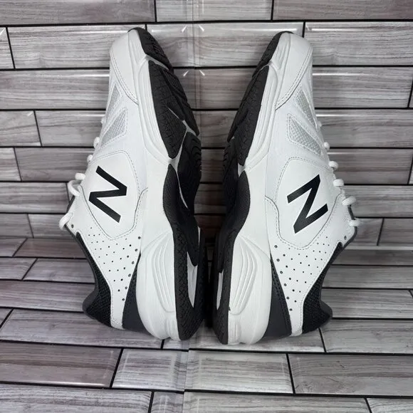 New Balance Men's White/Grey Leather 519 Walking Sneakers Shoe Size 8.5-NEW