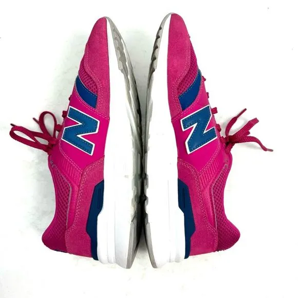 New Balance Rare Colorway Hot Pink &amp; Blue 997H Sneakers Shoes Women’s Size 10