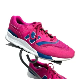 New Balance Rare Colorway Hot Pink &amp; Blue 997H Sneakers Shoes Women’s Size 10