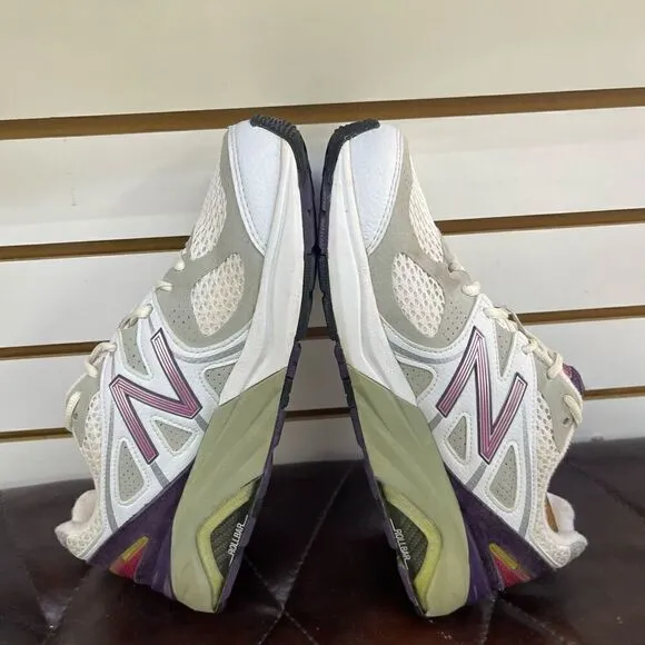New Balance W1540WP1 White Purple Running Shoe Women's Size 10.5 B Made USA