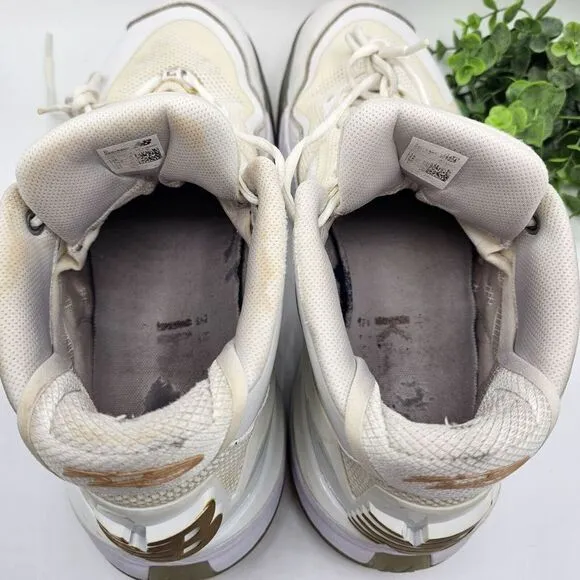 New Balance x KAWHI Leonard Basketball Shoes Men's 15 Essential White BBKLSWW1