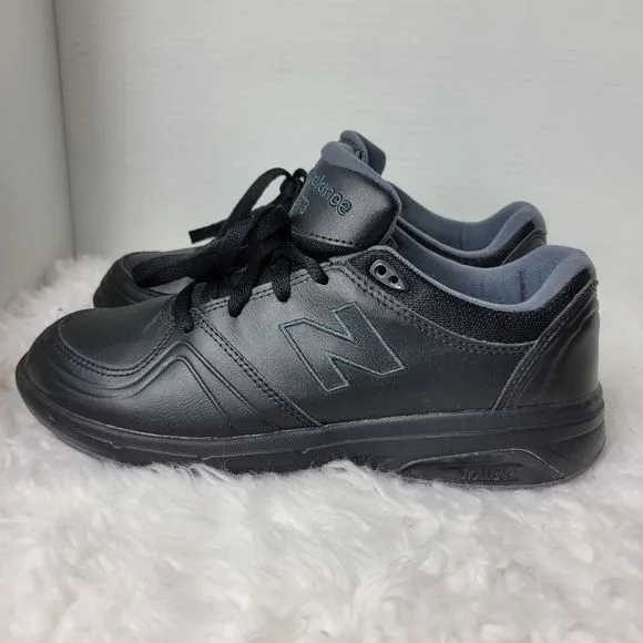 New Balance Women's 813 V1 Size 9.5 Lace Up Walking Black Shoes