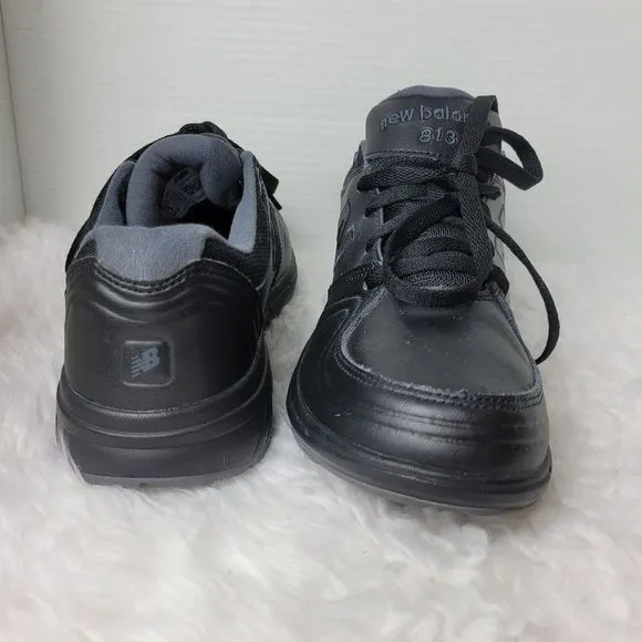 New Balance Women's 813 V1 Size 9.5 Lace Up Walking Black Shoes