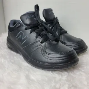 New Balance Women's 813 V1 Size 9.5 Lace Up Walking Black Shoes