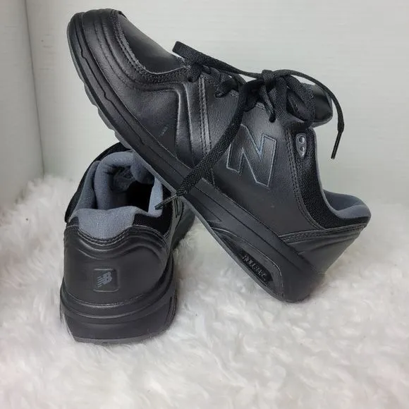 New Balance Women's 813 V1 Size 9.5 Lace Up Walking Black Shoes