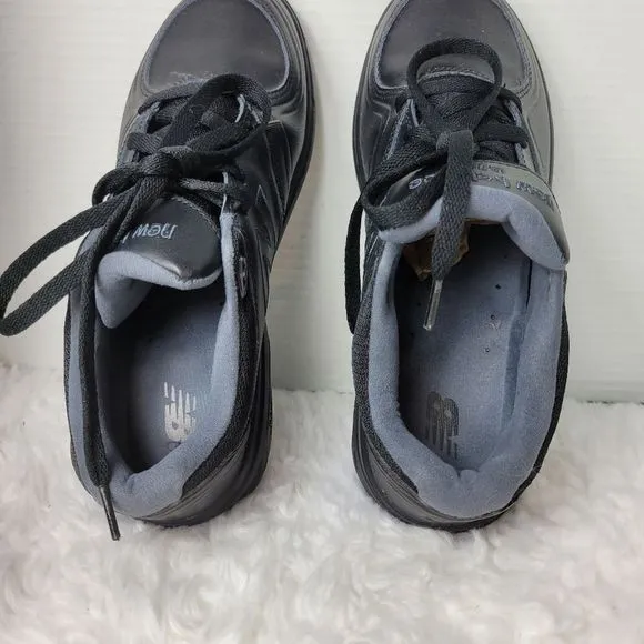New Balance Women's 813 V1 Size 9.5 Lace Up Walking Black Shoes