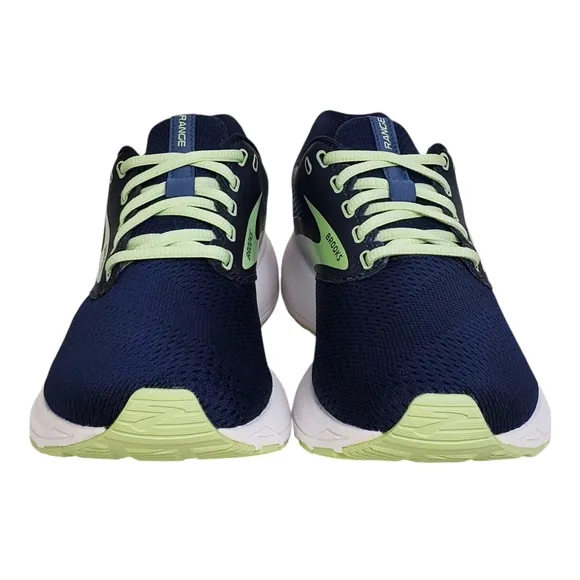 New Brooks range lace up running shoes sneakers blue mint sports performance