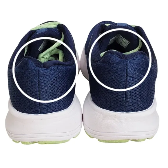 New Brooks range lace up running shoes sneakers blue mint sports performance