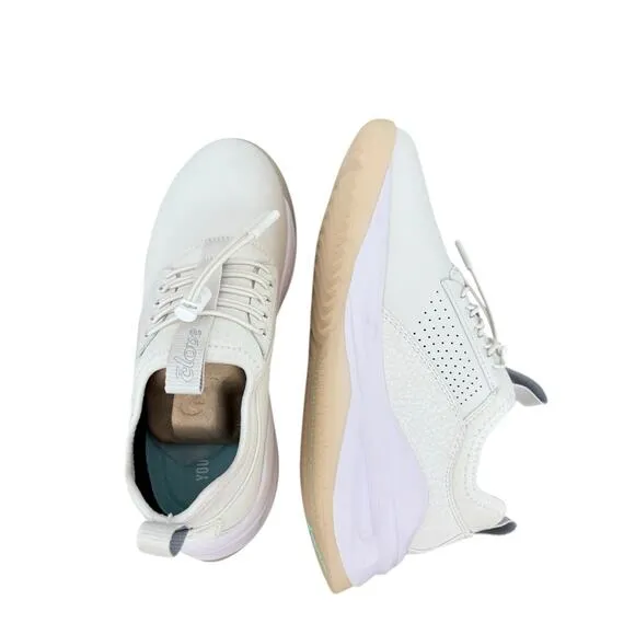 New! Clove Classic Brilliant White Nursing Slip On Sneakers - Size 6