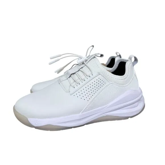 New! Clove Classic Brilliant White Nursing Slip On Sneakers - Size 6