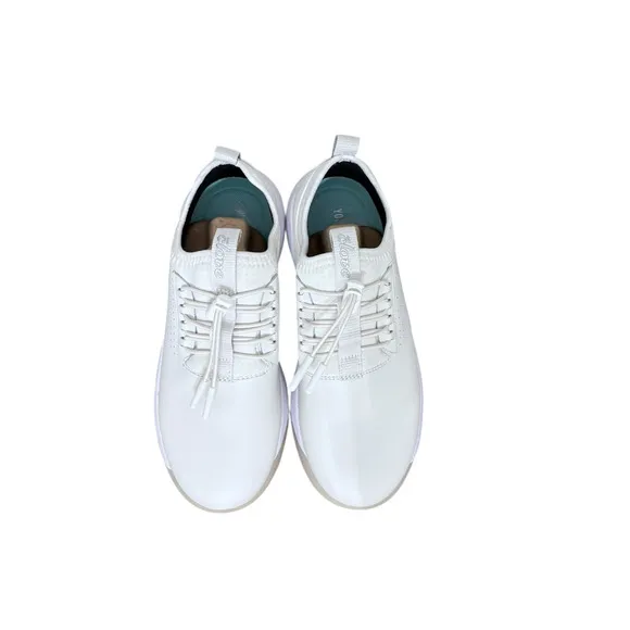 New! Clove Classic Brilliant White Nursing Slip On Sneakers - Size 7