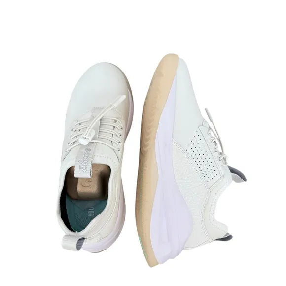 New! Clove Classic Brilliant White Nursing Slip On Sneakers - Size 7