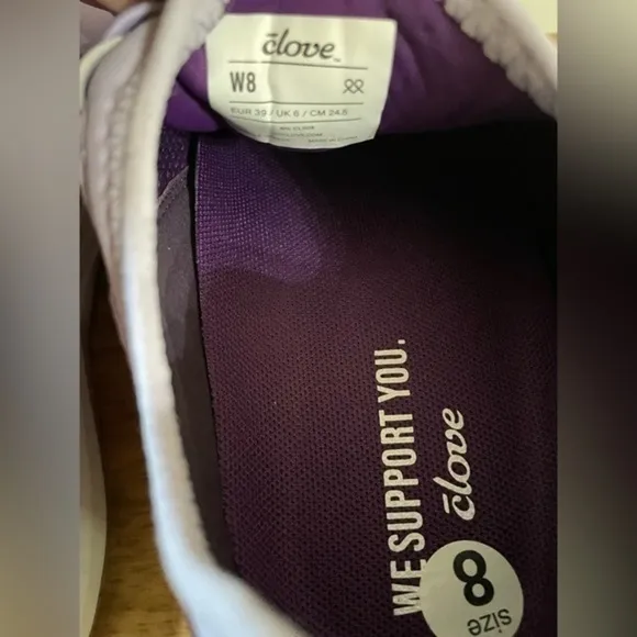 NEW CLOVE Lavender Core Classic Healthcare Nursing Shoes