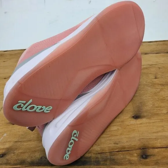 New Clove Pink Up Nursing Shoes Womens 11 Slip On Limited Edition