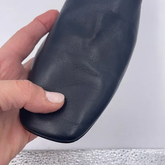 NEW Everlane Black Leather Day Mule in Size 10