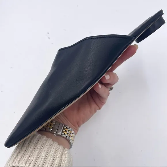 NEW Everlane Black Leather Day Mule in Size 10
