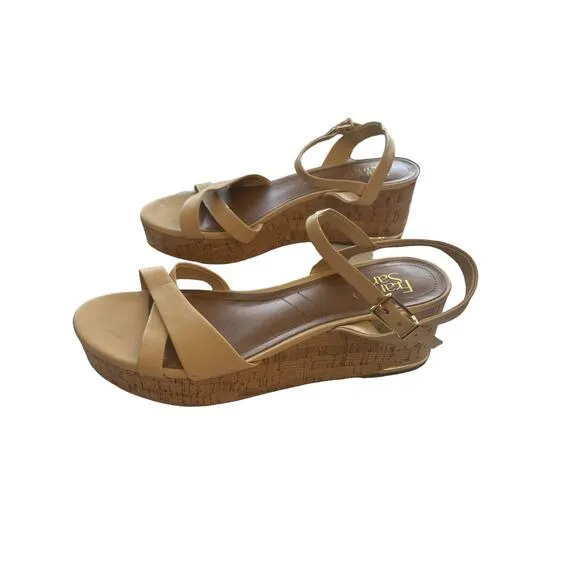 New Franco Sarto Women's Ankle Strap Sandal Size 9M
