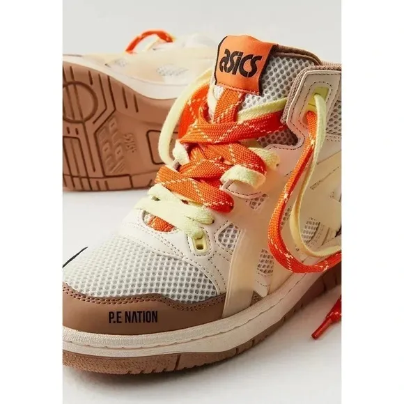 New Free People Asics x P.E Nation EX89 MT Sneakers Shoes Mid Top Lace Up