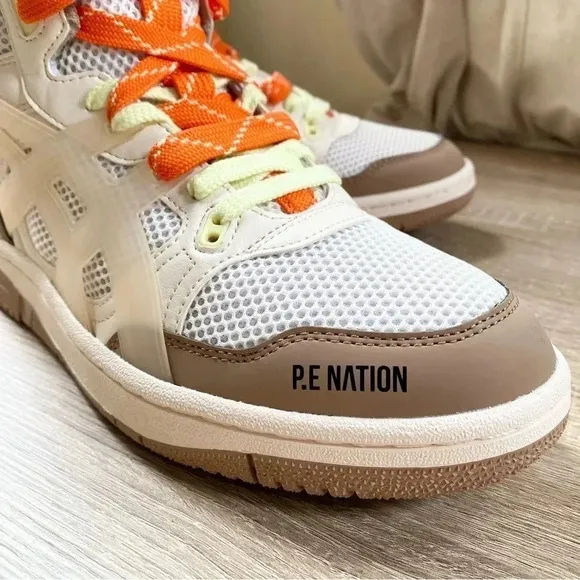 New Free People Asics x P.E Nation EX89 MT Sneakers Shoes Mid Top Lace Up