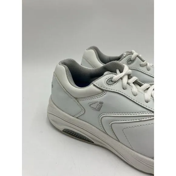 NEW InStride Newport Lace Women's Walking Shoes White US Size 9 WIDE (9002 W)